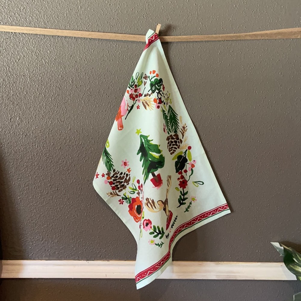 Tag Christmas Kitchen Towel - Picture 9 of 11